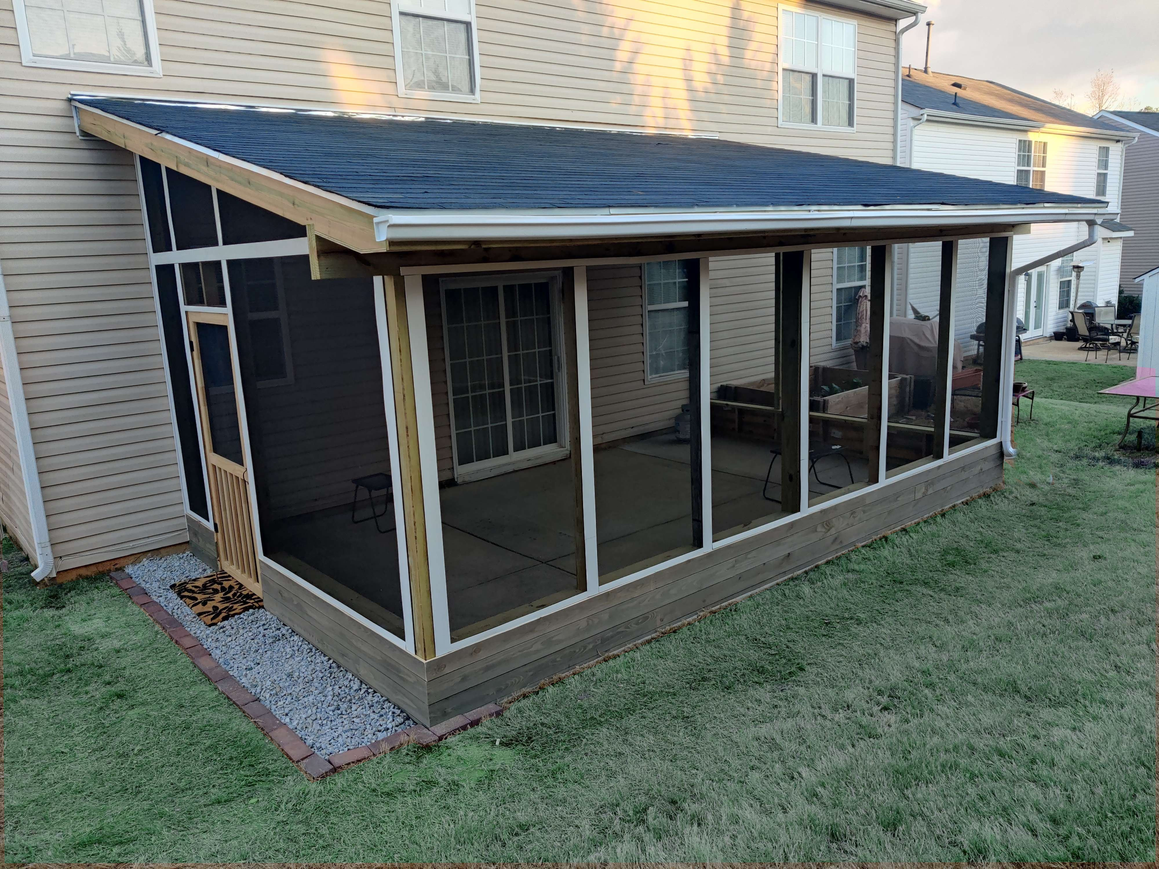 Classic Wooden Deck