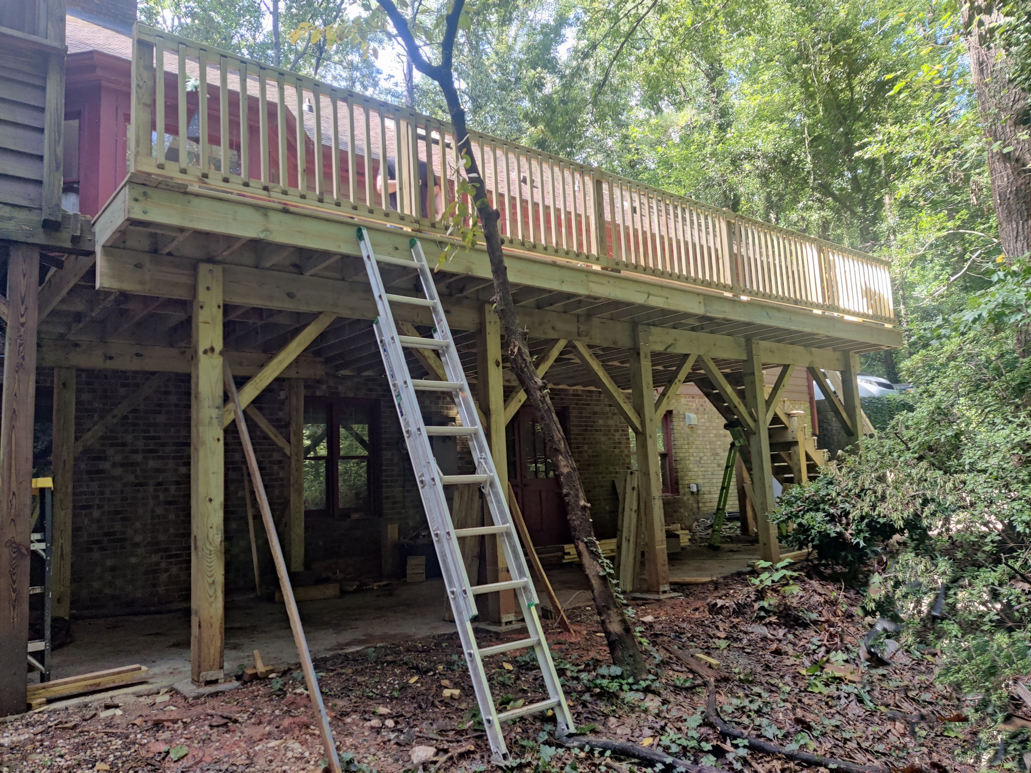 Covered Deck Transformation